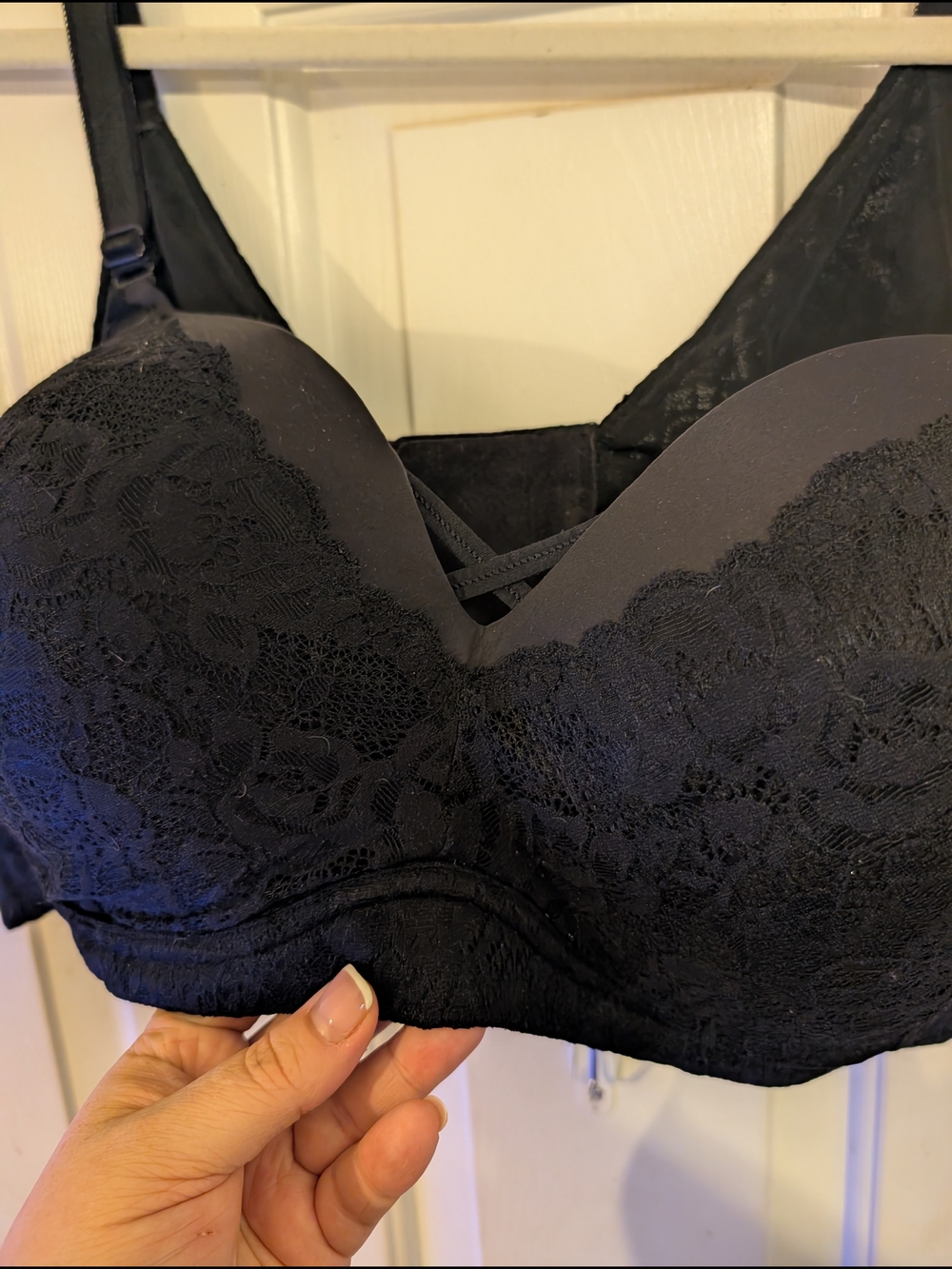 Torrid Black Lace Padded Bra - Women Intimates